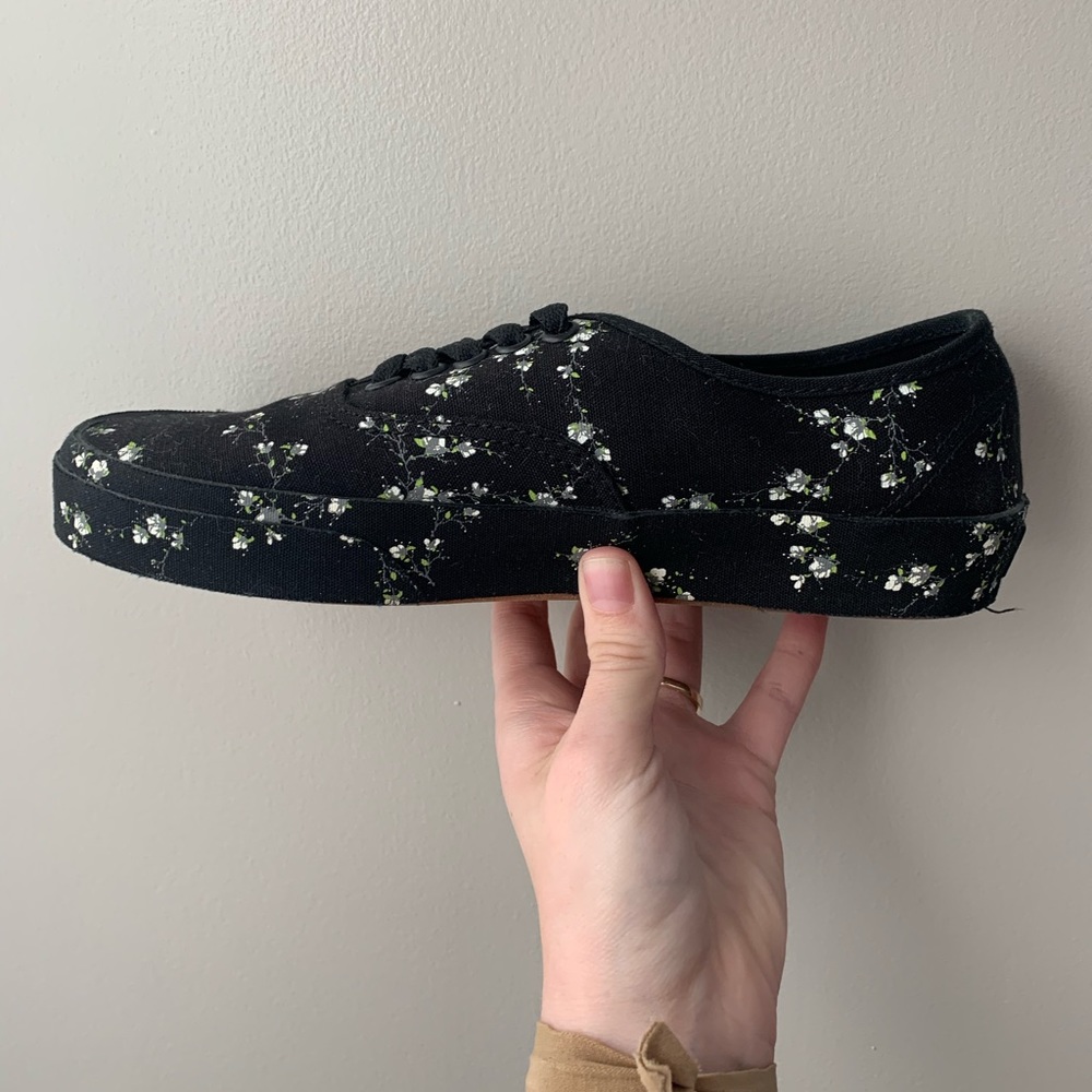 Brand new floral vans!